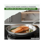 Padella In Acciaio Inox 18/10 Triply Fackelmann Vita3 - Inox