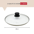 Sartén Y Tapa Elo Granit Solution - Negro
