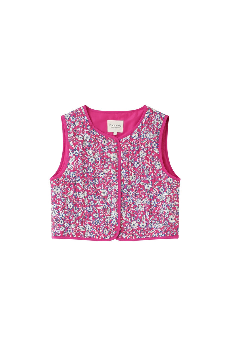 Gilet Inoubliable - Rose