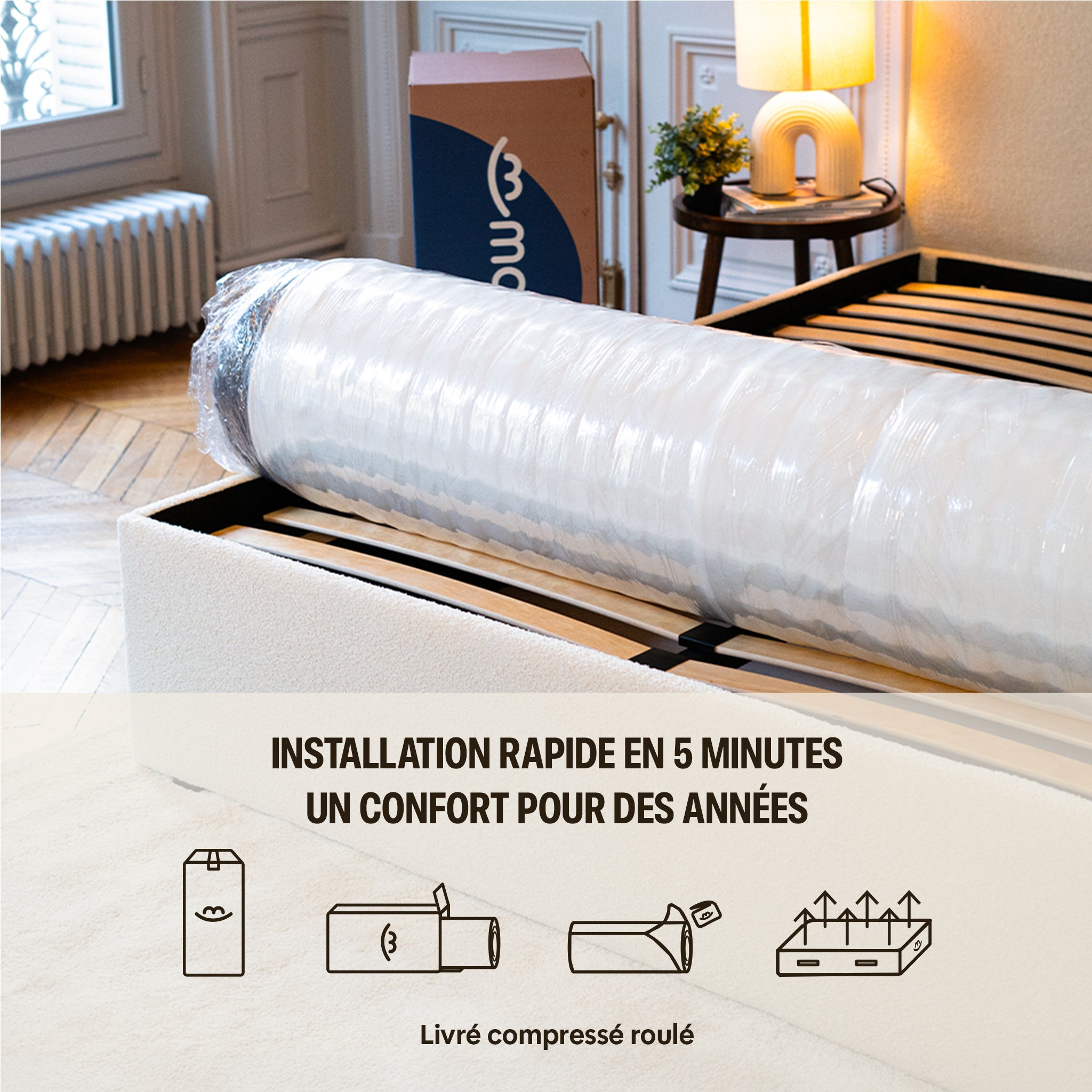 Matelas Hybride Elite - L'ultra by Drimz