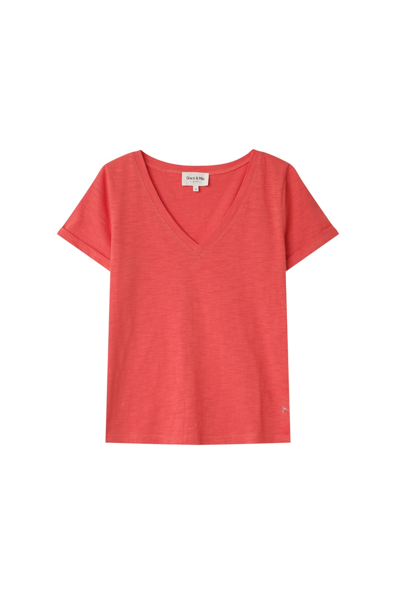 T-Shirt Intemporel - Peche