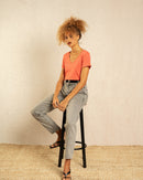 T-Shirt Intemporel - Peche