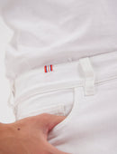 Bamboo Jeans - White