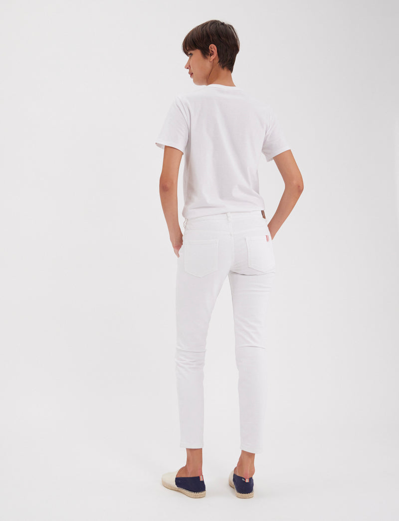 Bamboo Jeans - White
