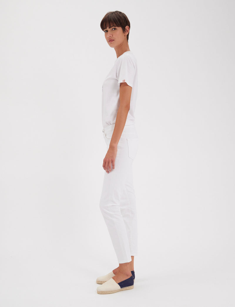 Bamboo Jeans - White