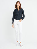 Bamboo Jeans - White