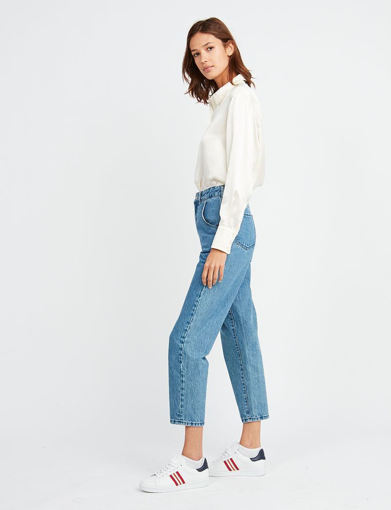 Luna Pants - Blue Denim