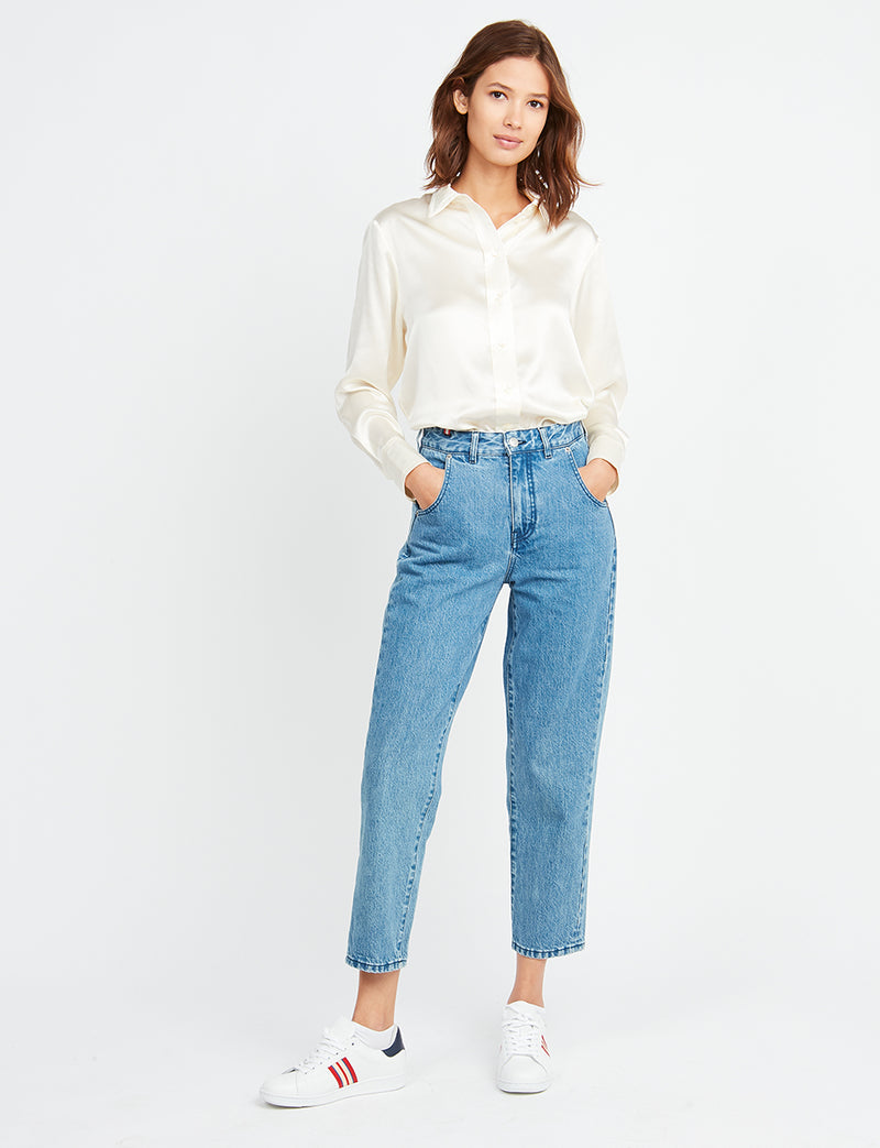 Luna Pants - Blue Denim