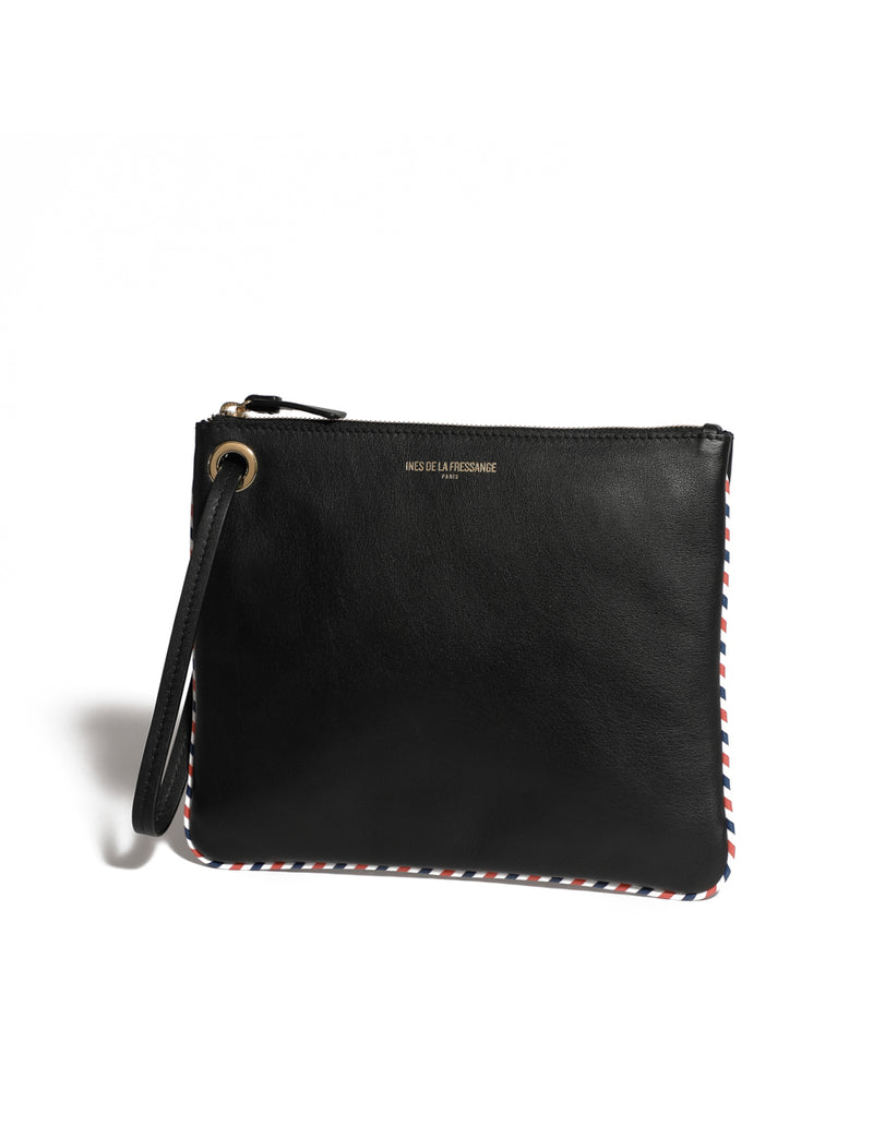 Marcia Clutch L Pouch - Black