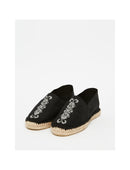 Espadrilles Auriane - Black Ecru
