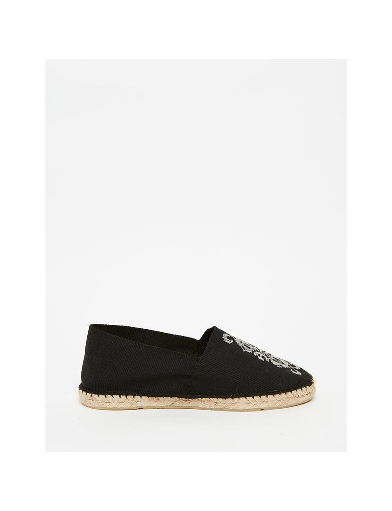 Espadrilles Auriane - Black Ecru