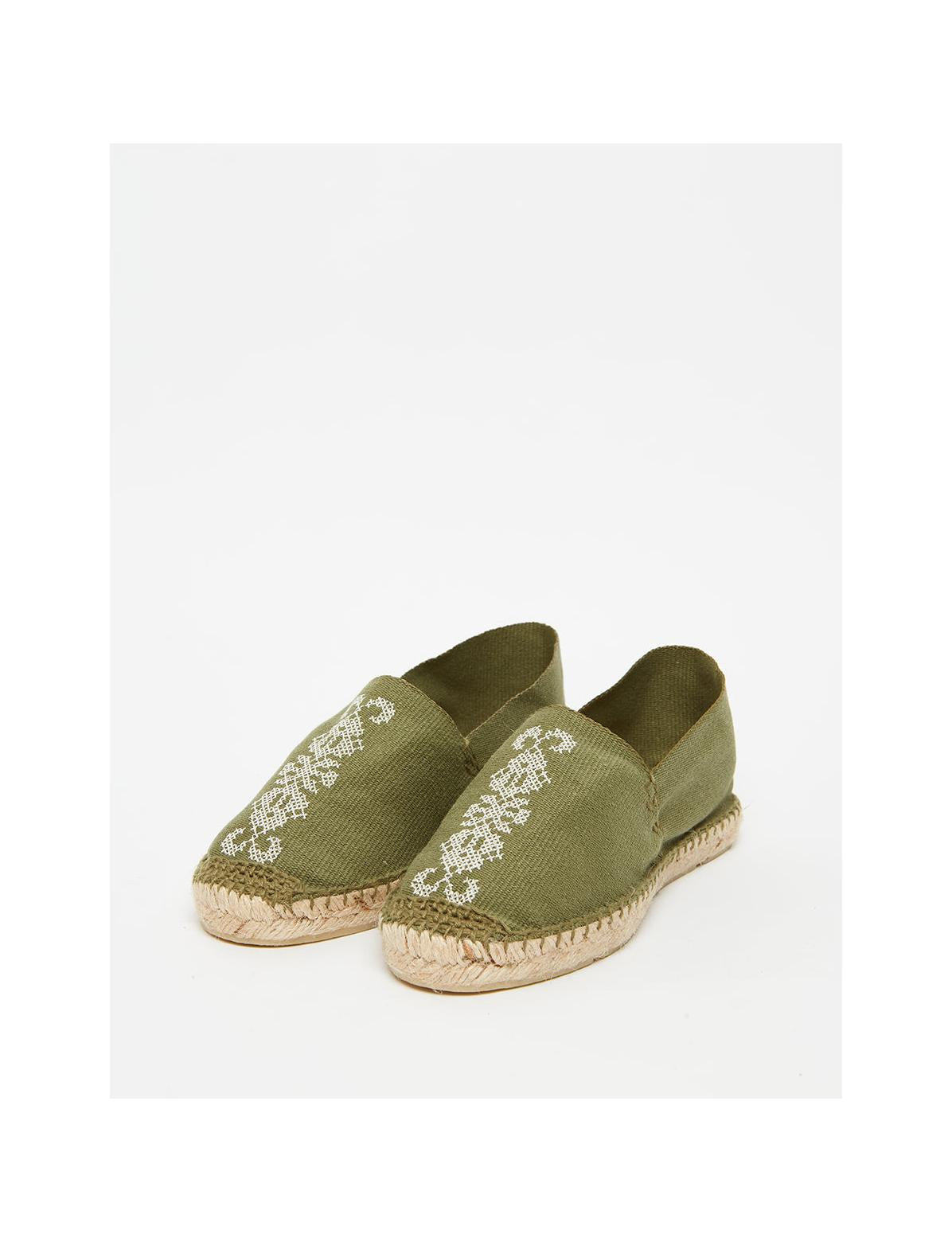 Espadrilles Auriane - Kaki Écru
