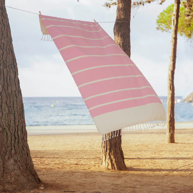 Fouta Ipanema Candy Pink - 100 x 200 cm | Beach Towel