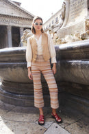 Pantalon Sixties Crop Gobi Nude