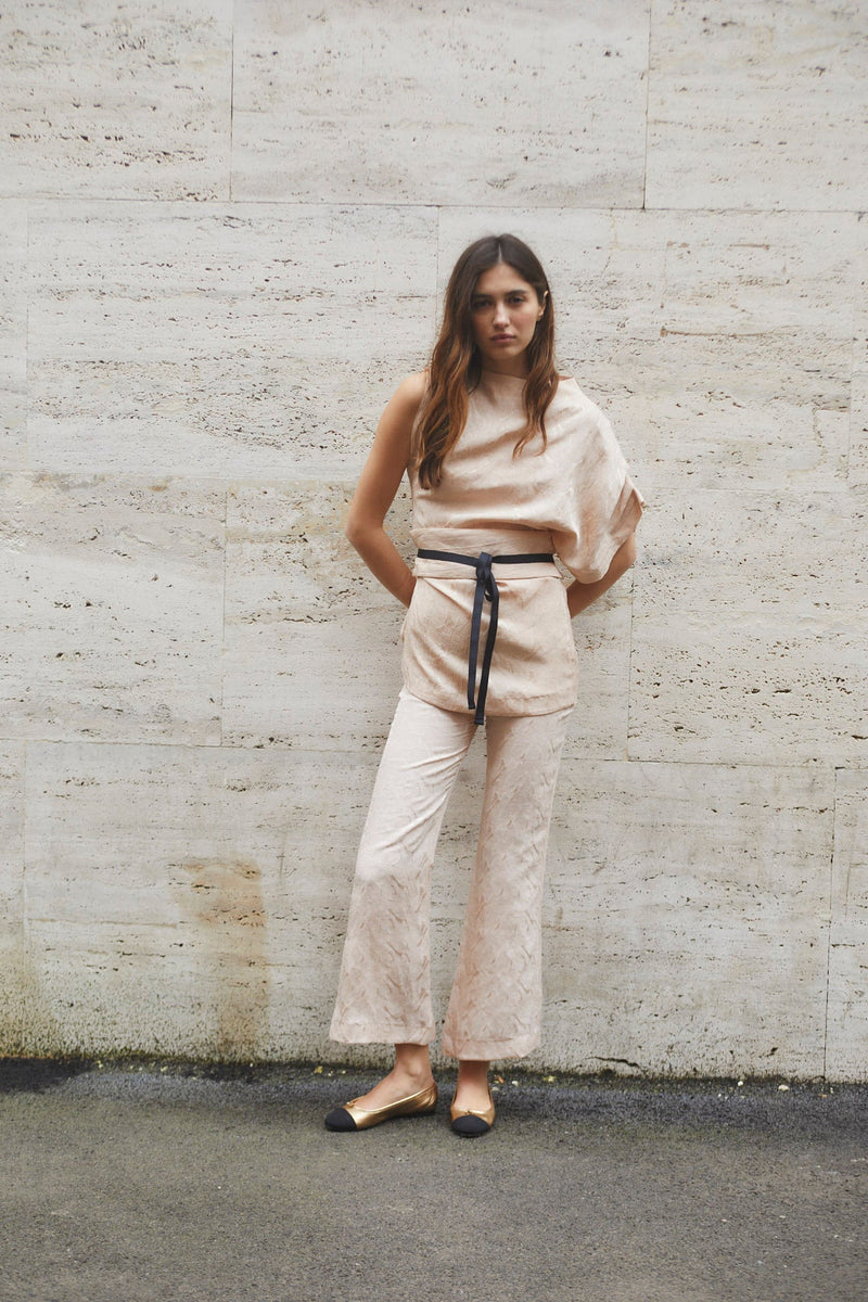 Tunique Hara Jacquard Rustique Nude