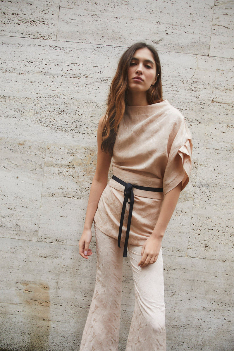 Tunique Hara Jacquard Rustique Nude