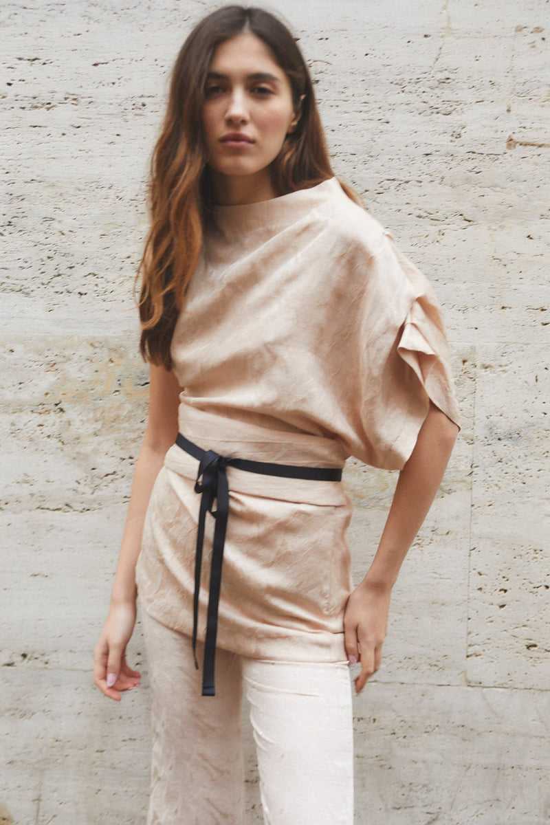 Tunique Hara Jacquard Rustique Nude