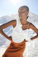 Top Victoria Bamboula Écru