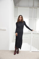 Robe Sofia Maille Noir