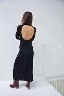 Robe Sofia Maille Noir