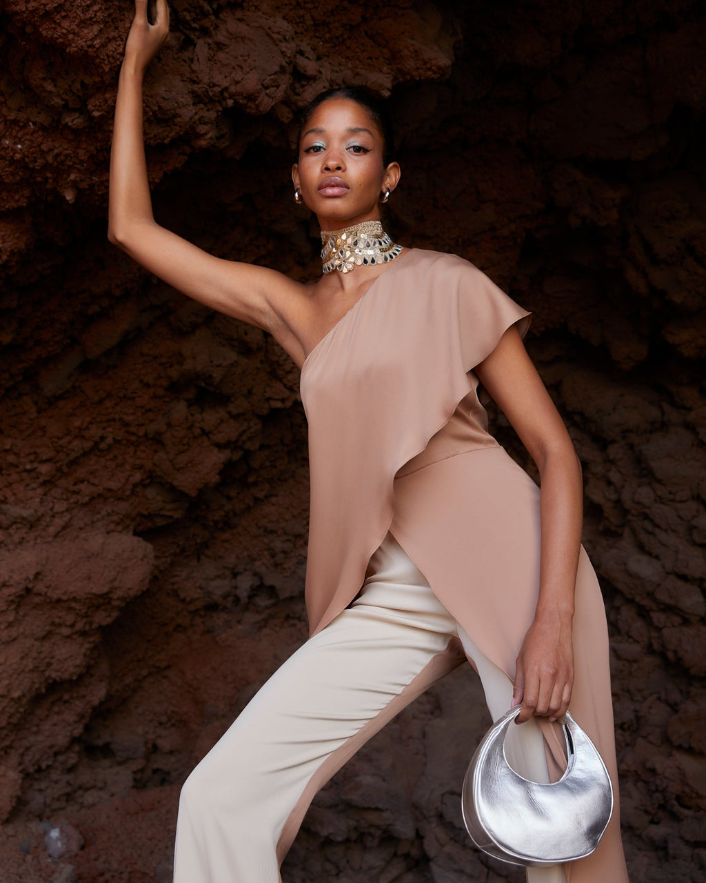 Sera Praliné Jumpsuit