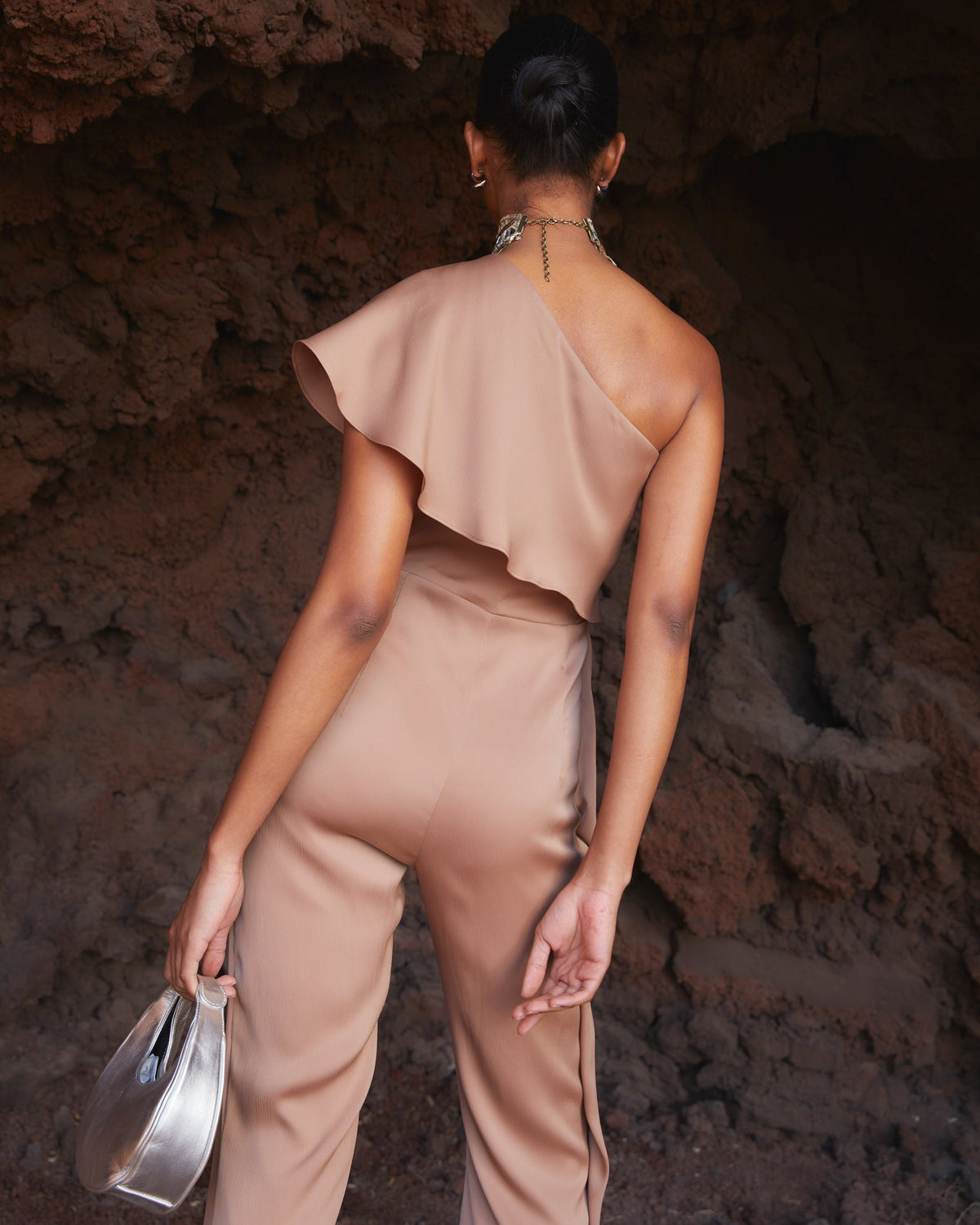 Sera Praliné Jumpsuit