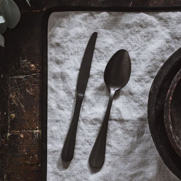 Lot De 2 Sets De Table En Lin Lavé
