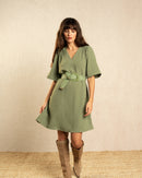Robe Courte Irina Vert