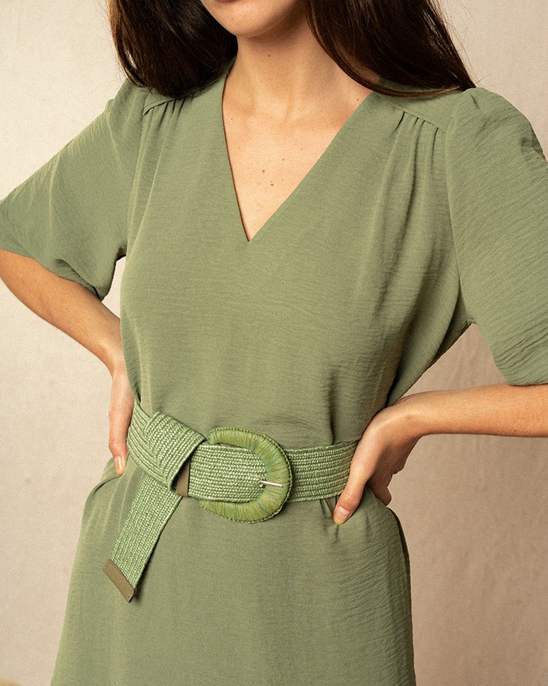 Robe Courte Irina Vert