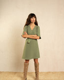 Robe Courte Irina Vert