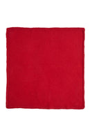 Echarpe Carrée Franges Unisexe Irma - Rouge Bordeau