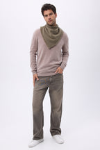 Écharpe Bandana Triangle Uni Irma - Vert Bouteille - Homme