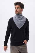 Écharpe Bandana Triangle Uni Irma - Gris Foncé - Homme