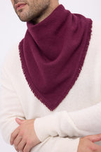Echarpe Bandana Triangle Uni Bandana Irma - Lie De Vin - Homme