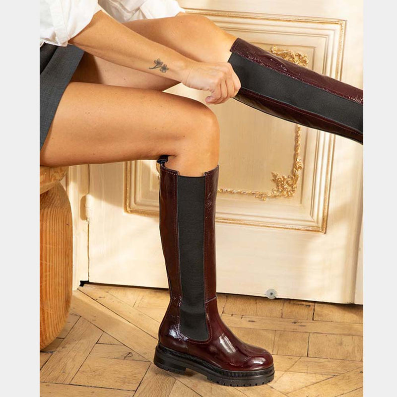 Bottes Clio Tuil Iron-Annika - Naplak Bordeaux