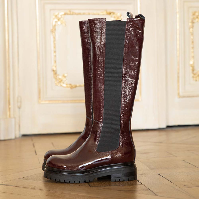 Bottes Clio Tuil Iron-Annika - Naplak Bordeaux