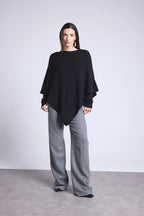 Capa Poncho Isadora - Negro - Mujer
