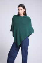 Isadora Poncho Cape - Bottle Green - Women