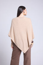 Isadora Poncho Cape - Cream Beige - Women