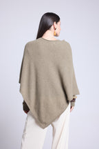 Isadora Cape Poncho - Khaki Green - Women