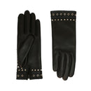 Gants Isaure Cuir Doublés Alpaga - Noir Tactile - Femme