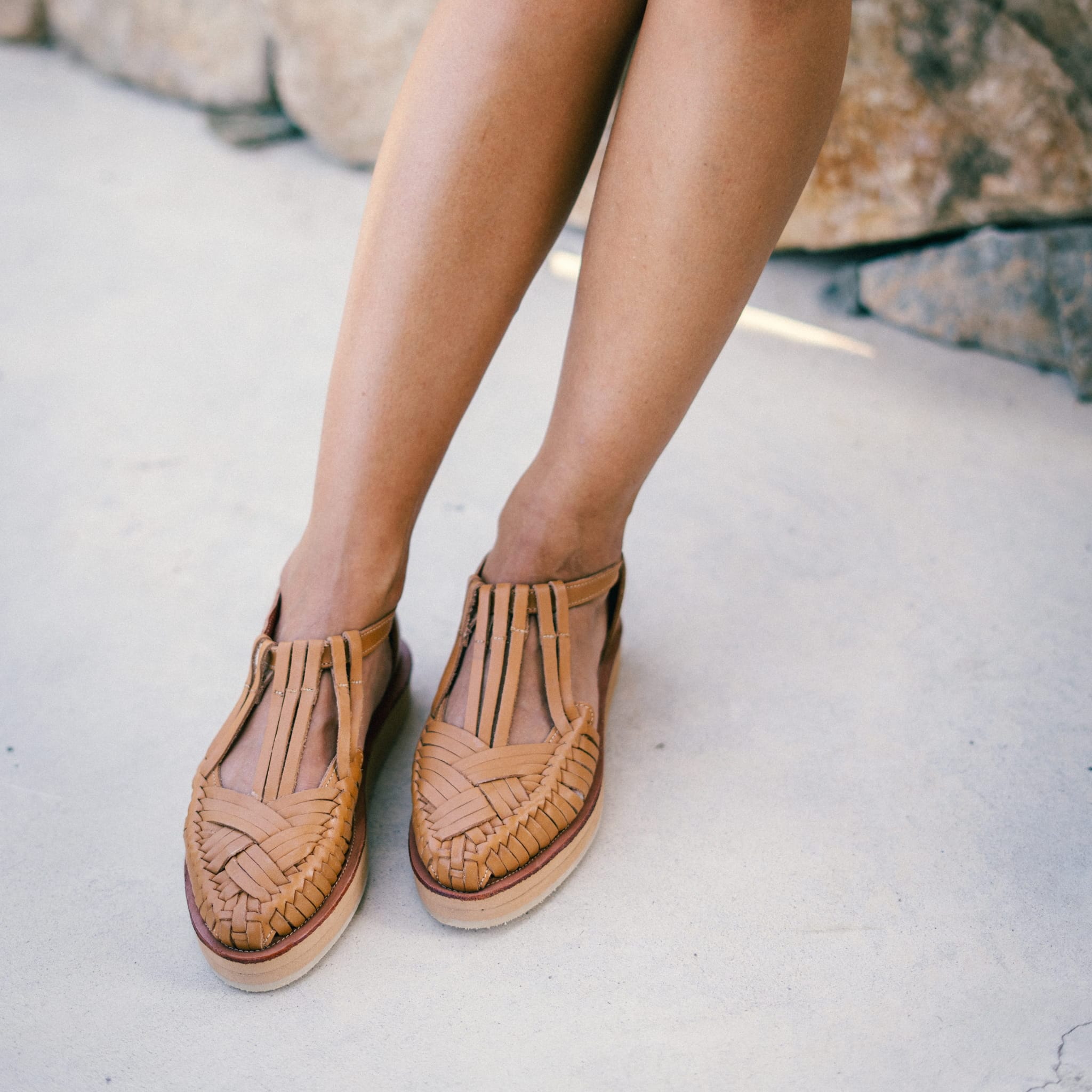 Huaraches Isidora - Camel