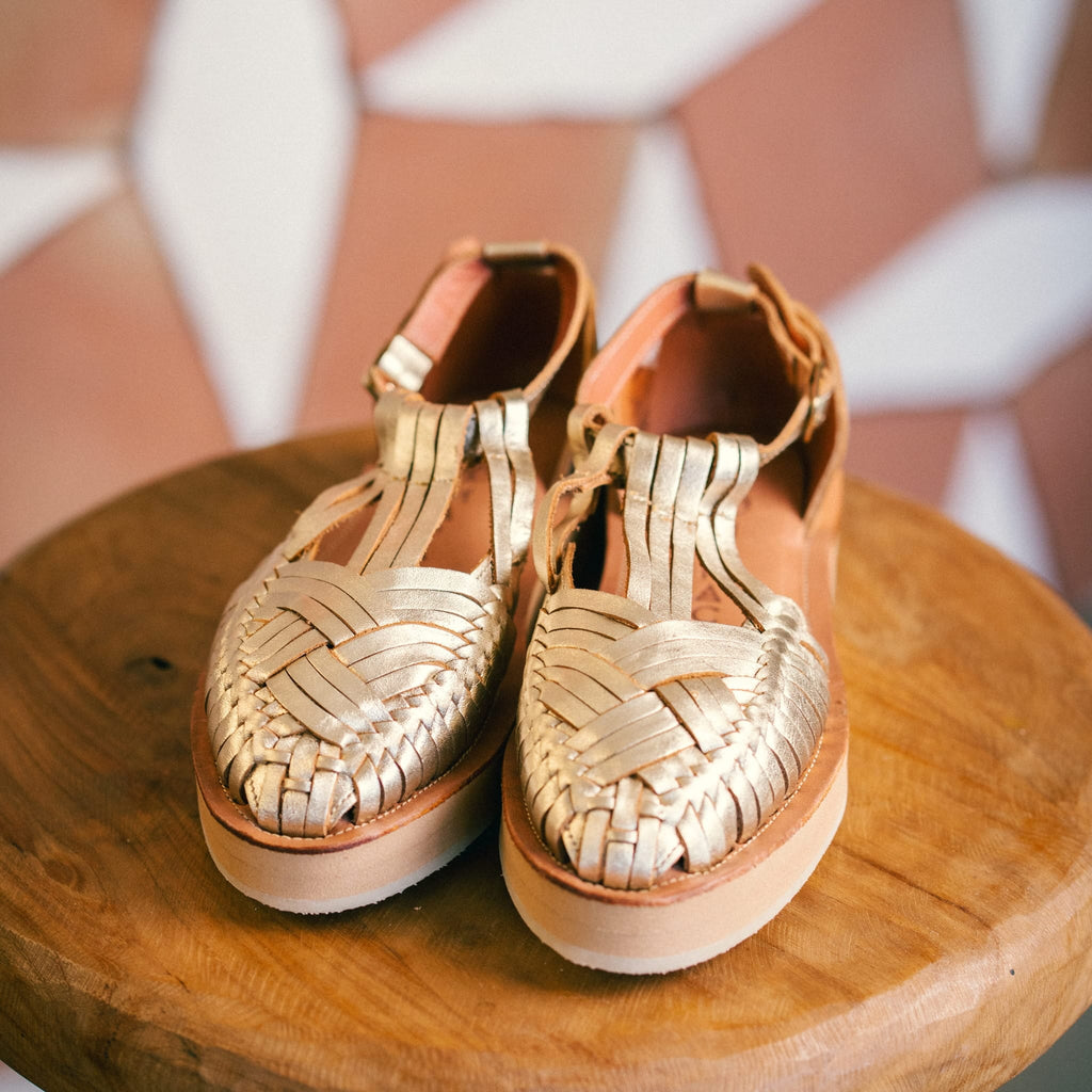 Huaraches Isidora - Champán