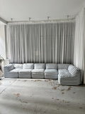 Striped Modular Sofa