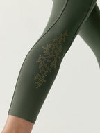 Legging Isla - Kaki Blad - Dames