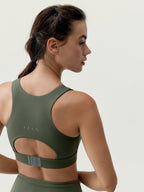 Top Isla - Kaki Blad - Dames