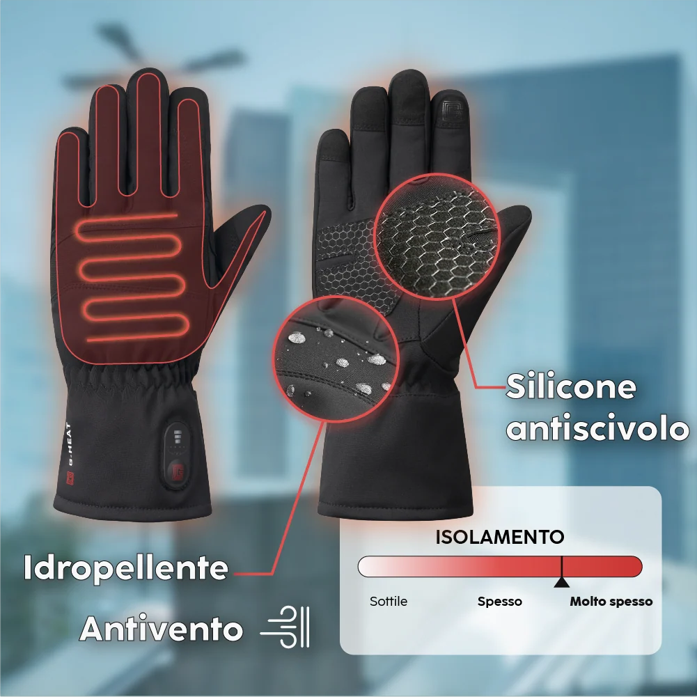 Gants Chauffants Confort +