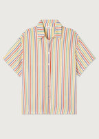American Vintage - Camisa Amplia MC Estampada - Charly - Mujer