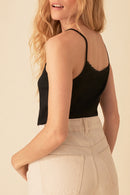 Izelle tank top - Bitumen