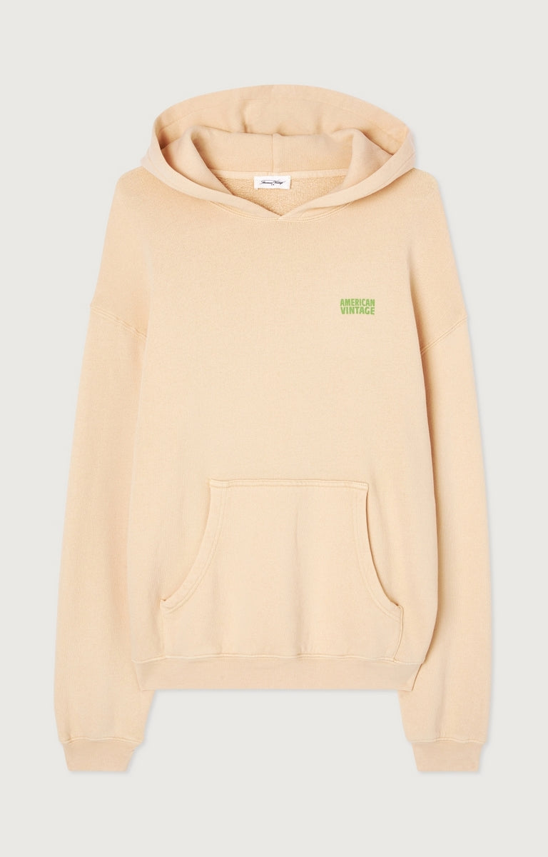 American Vintage - ML Hooded Sweatshirt - Nude Vintage - Women's